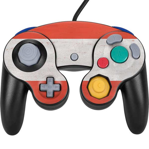 Distressed Austria Flag Nintendo Skins